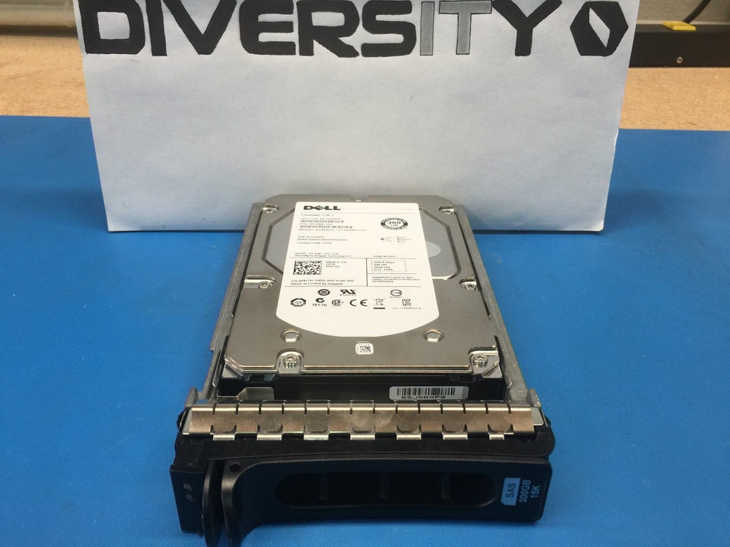 Dell 300GB SAS 15k 3.5" (F617N) ST3300657SS 9FL066-150 Replacement HDD w/ Caddy