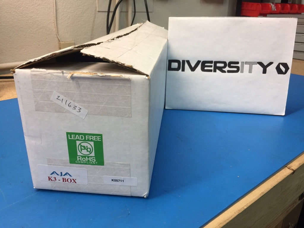 AJA K3-BOX Breakout Box for KONA 3 Video System 102053 *NEW OPEN BOX*