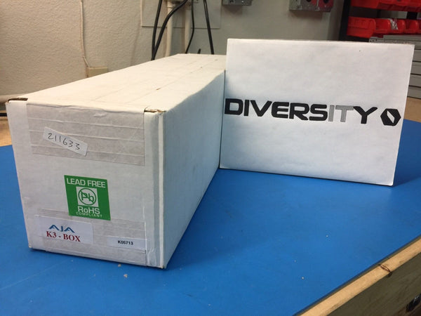 AJA K3-BOX Breakout Box for KONA 3 Video System 102053 *BRAND NEW SEALED *