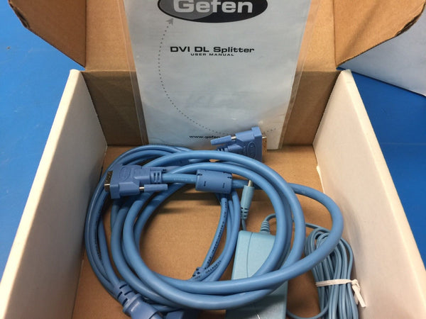 Gefen 1:2 DVI DL Splitter EXT-DVI-142DL *NEW OPEN BOX*