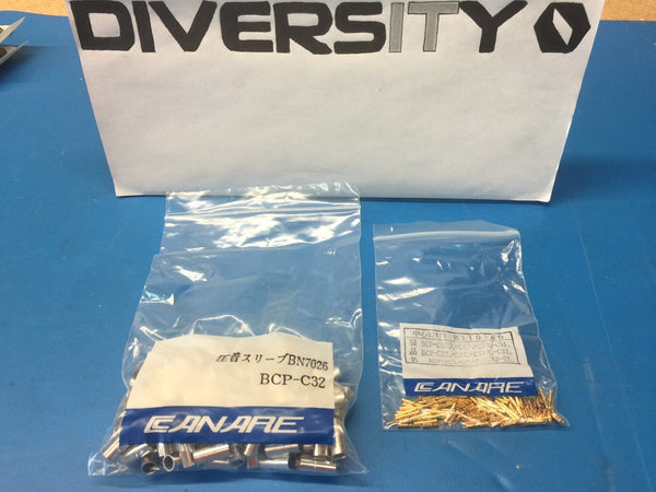 Canare BCP-C32 BNC Series Connectors - Complete Factory Box of 100