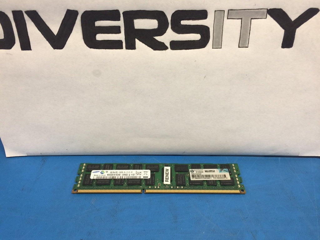 Samsung RENEW M393B1K70CH0-CH9Q5 HP 500205-071U 500662-B21 (8GB 2Rx4 PC3-10600R)