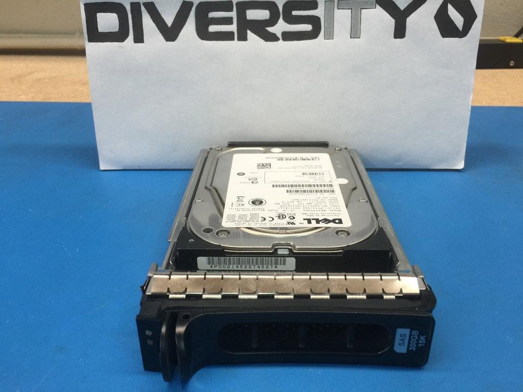 Dell 300GB SAS 15K 3.5" (N226K) MBA3300RC CA06778-B41500DM HDD w/ Caddy
