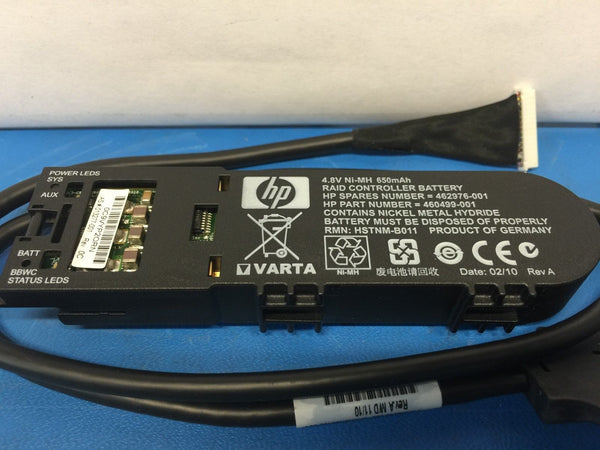 Original HP RAID Controller Battery 650mAh 460499-001 462976-001 462969-B21