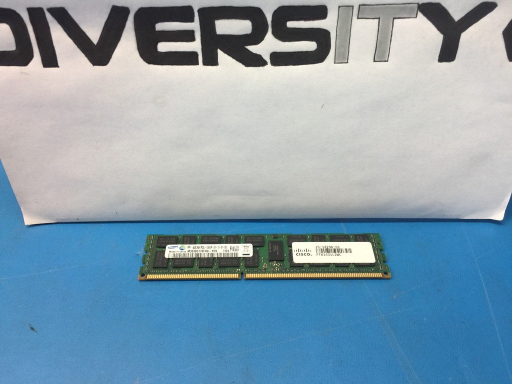 Samsung M393B5170FH0-YH9 Cisco 15-12296-01 N01-M304GB1 (4GB 2Rx4 PC3L-10600R)