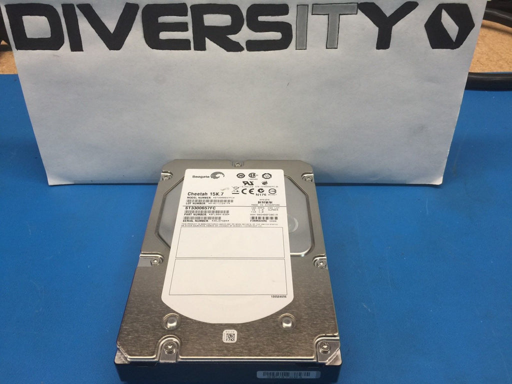 Seagate Cheetah 300GB Fibre Channel 15K 3.5" 9FL004-038 ST3300657FC HDD