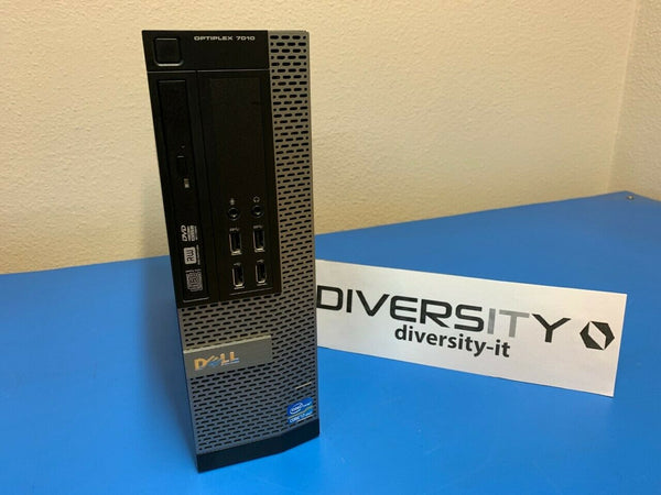 Dell Optiplex 7010 SFF Intel i7-3770 3.4GHz 8GB RAM 500GB HD DVD+/-RW Win 10 Pro