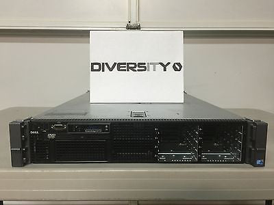 Dell Poweredge R710 Dual Intel X5570 Xeon 2.93GHz Quad Core 48GB RAM DVD 8x Bays
