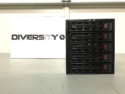 SUPERMICRO CSE-M35T-1B 5 x 3.5" Hot-Swap SATA Hard Drive Enclosure