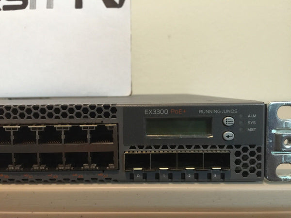 Juniper EX3300 48-Port POE+ 10/100/1000Base-T Ethernet Switch EX3300-48P