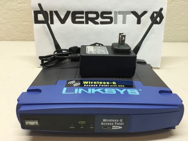 Linksys WAP54G V3.1 Wireless-G Access Point W/ SES