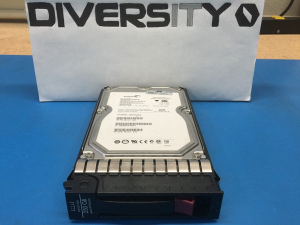 HP 250GB SATA 7200RPM 3.5" ST3250310NS 349239-B21 397553-001 454141-001 w/ Caddy