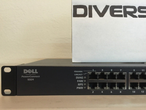 Dell PowerConnect 5324 24-Gigabit Ports with 4 SFP Ports