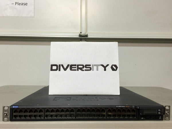 Juniper EX4200 48-Port POE+ 10/100/1000Base-T Ethernet Switch EX4200-48PX
