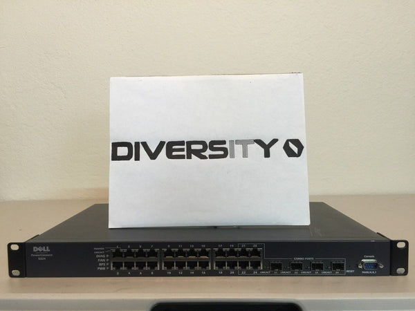 Dell PowerConnect 5324 24-Gigabit Ports with 4 SFP Ports