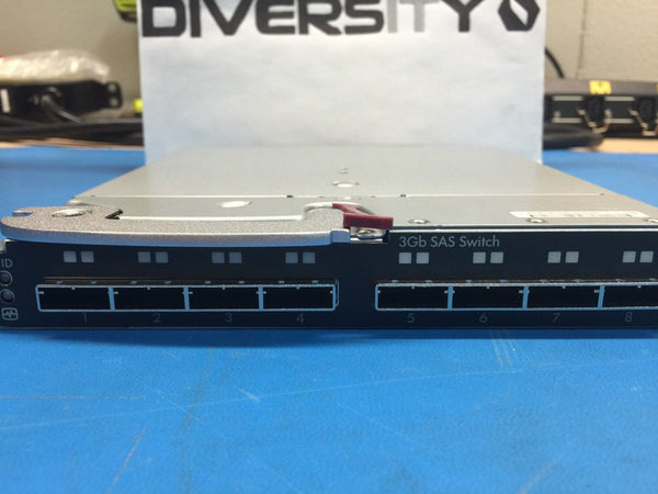 HP AJ864A 8-Port 3GB SAS Switch Module 491684-001 451789-001 HSTNS-BC29-N