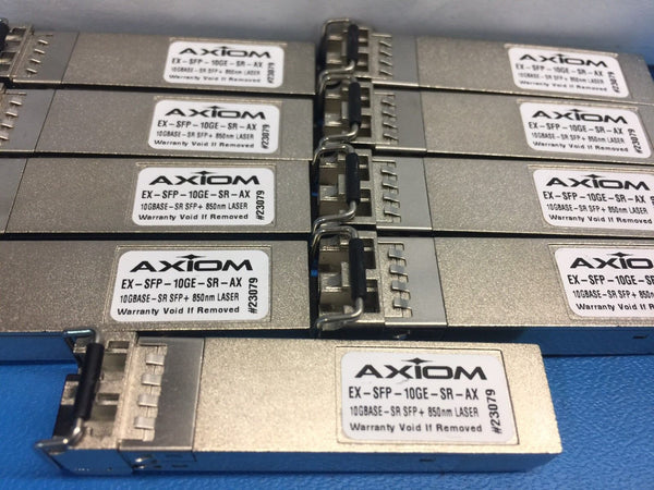 Axiom 10GBASE -SR SFP+ 850nm Transceiver Module EX-SFP-10GE-SR-AX
