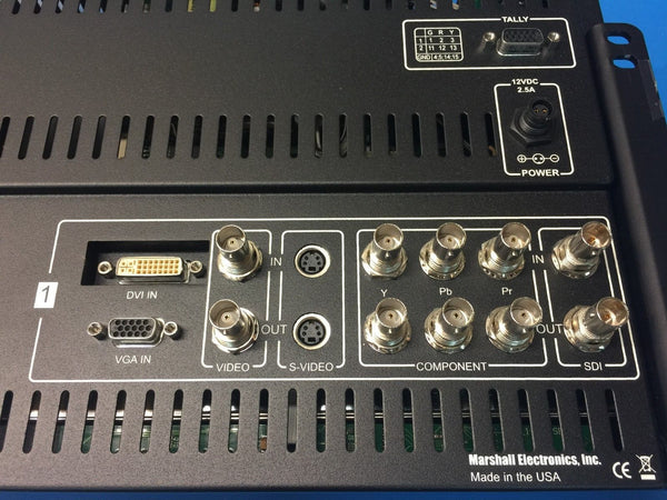 Marshall TFT-MegaPixel SDI Multiformat Dual Screen 10.4" Monitor V-R102DP-SD