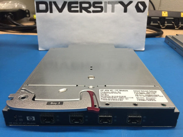 HP Virtual Connect Fiber Channel 409513-B21 409513-B22 410152-001 HSTNS-1B16
