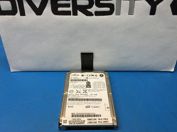 Lenovo Fujitsu 80GB SATA 5400RPM 2.5" (MHW2080BH) 39T2895 Replacement HDD