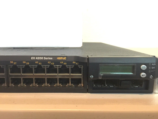 Juniper EX4200 48-Port POE 10/100/1000Base-T Ethernet Switch EX4200-48P