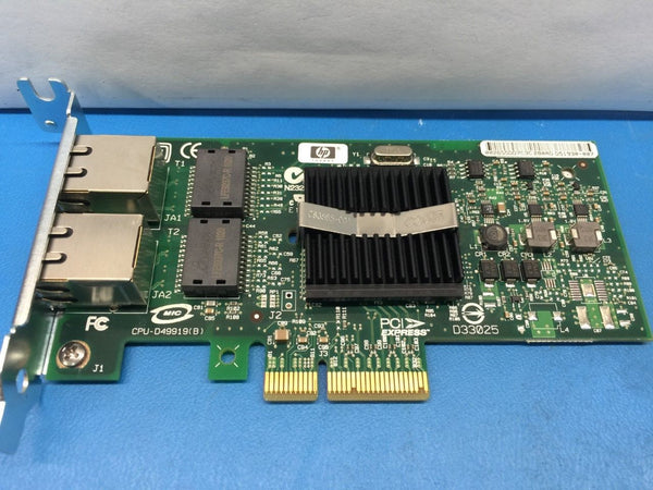 HP NC360T PCIe Dual Port Gigabit NIC HSTNS-BN16 412651-001 412646-001 412648-B21