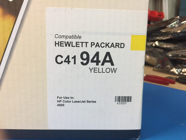 QLC HP Compatible Toner For LaserJet 4500 4550 C4194A 94A YELLOW *BRAND NEW*