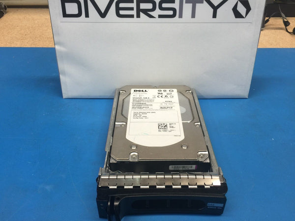 Dell Seagate Cheetah 450GB SAS 15K 3.5" (FM501) ST3450856SS 9CL066-050 w/ Caddy