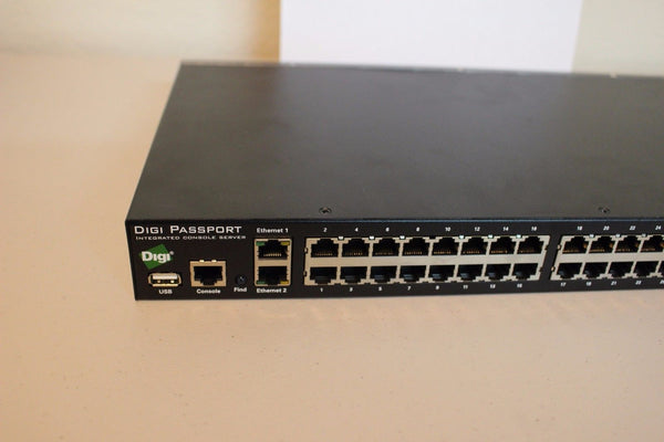 Digi 50001352-03 Passport 48 2AC Integrated Console Server 48 ports and dual AC