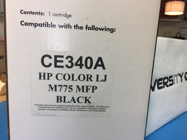 LaserCare HP Compatible Color LaserJet M775 MFP CE340A BLACK *BRAND NEW*