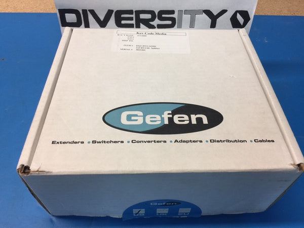 Gefen 1:2 DVI DL Splitter EXT-DVI-142DL *NEW OPEN BOX*