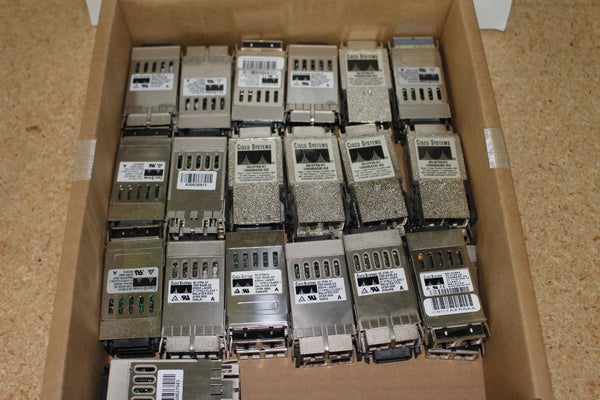Cisco WS-G5484 30-0759-01 1000BASE-SX GBIC Transceiver Module Lot of 38