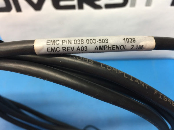EMC 038-003-503 2-Meter SFP to HSSDC Fibre Channel Cable