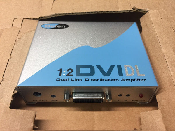 Gefen 1:2 DVI DL Splitter EXT-DVI-142DL *NEW OPEN BOX*