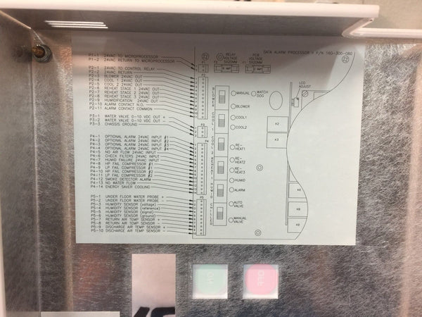 Data Aire Data Alarm DAP II Processor 160-300-080