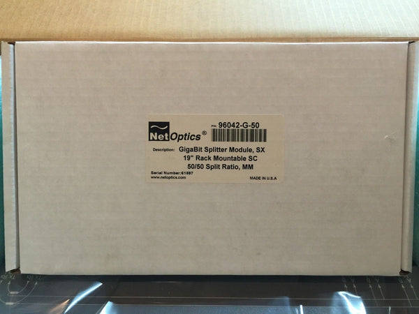 NetOptics 4x1 Passsive Regeneration Tap Gigabit SX 96282-4