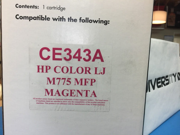 LaserCare HP Compatible Color LaserJet M775 MFP CE343A MAGENTA *BRAND NEW*