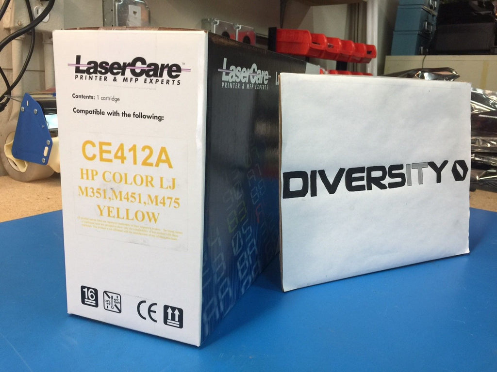 LaserCare HP Compatible Color LJ M351 M451 M475 MFP CE412A YELLOW *BRAND NEW*