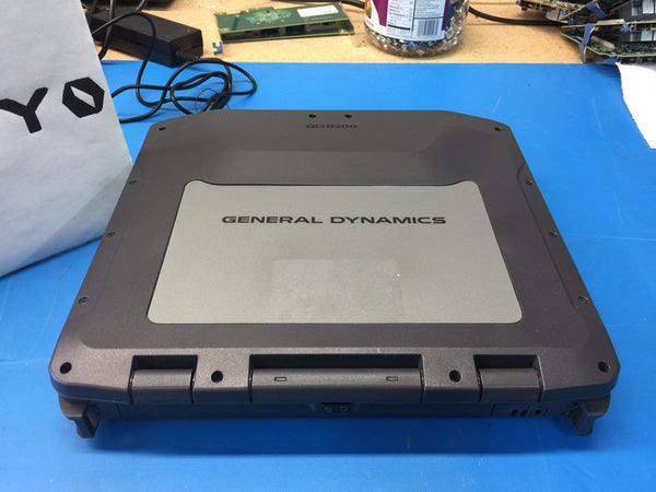 General Dynamics GD8200 Toughbook i7 2.2GHz 8GB 120GB SSD *No OS Win 7Pro COA*