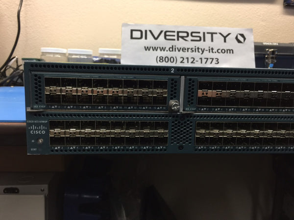 Cisco UCS-FI-6296UP V01 2U Fabric Interconnect Switch 68-4272-01 4x Fans 2x PSU